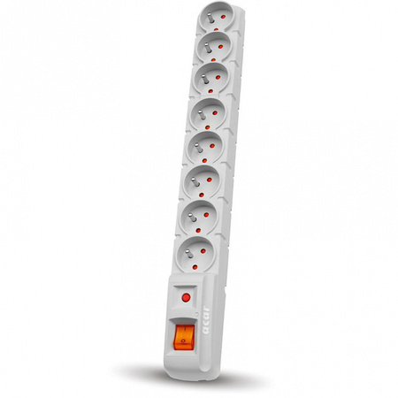 FILTR PRZECIWPRZEPIĘCIOWY ACAR S8 szary 3M W0151