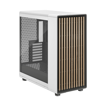 Fractal Design North XL RC Chalk TG Clear PC-Gehäuse, Midi-Tower, ATX, Tempered Glass - weiß
