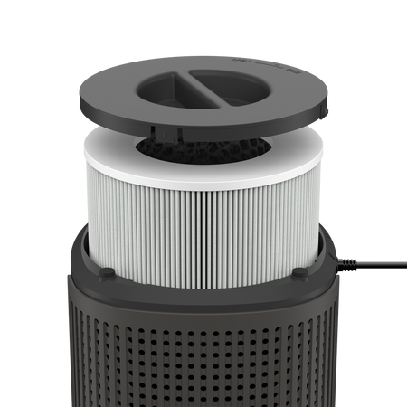 Duux Smart Air Purifier | Bright 2 | 4-22 W | Suitable for rooms up to 42 m² | Black