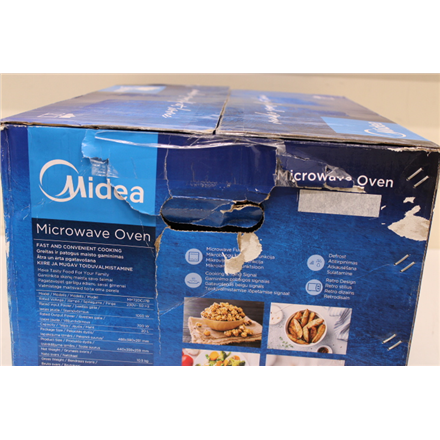 SALE OUT. Midea MM720CJ7B Microwave oven, 700 W, 20 L, Black | Midea | Microwave oven | MM720CJ7B | Free standing | 700 W | Black | DAMAGED PACKAGING, DEMO