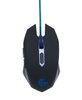 Gembird Gaming mouse, USB, blue Gembird