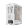 Fractal Design Meshify 3 RGB TG Clear PC-Gehäuse, Midi-Tower, E-ATX - weiß