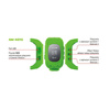 Smart Watch z lokalizatorem GPS - Green