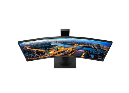 Philips Curved UltraWide 345B1C 34  ", VA, WQHD, 3440 x 1440, 21:9, 5 ms, 300   cd/m², Black