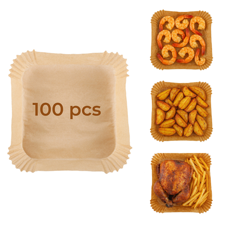 Adler Paper Liners for Air Fryer | AD 6732 | 100 | Dimensions (W x L) 20 x 20 x 4.5 cm