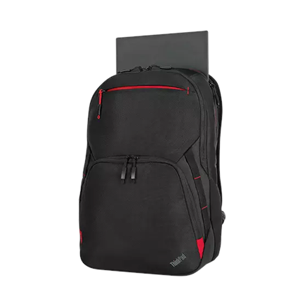 Lenovo Essential ThinkPad Essential Plus 15.6-inch Backpack (Sustainable & Eco-friendly, made with recycled PET: Total 28% Exterior: 60%) Backpack Black 15.6 "