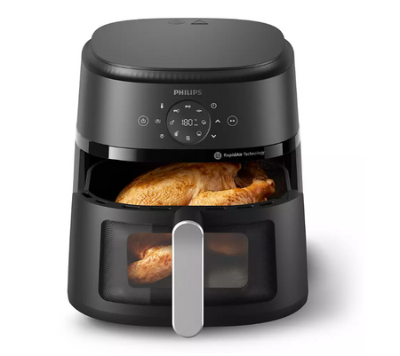 Philips NA231/00 Airfryer, 1700 W, Pan volume 6.2 L, Black, Silver | Philips Airfryer | NA231/00 | Power 1700 W | Capacity 6.2 L | Black/Silver