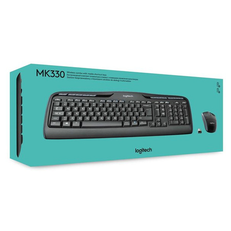 Logitech Desktop MK330 Wireless [DE] black