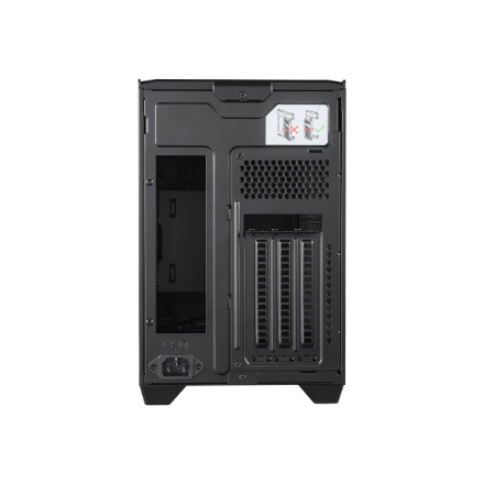 Cooler Master MasterBox NR200P V2 Mini-ITX Gehäuse, Tempered Glass - schwarz