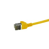 Kabel LAN U/FTP (Patchkabel) SLIM CAT6 1m yellow