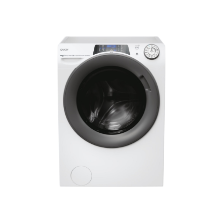 Candy Washing Machine with Dryer | RPW 41066BWMR8-S | Energy efficiency class A/D | Front loading | Washing capacity 10 kg | 1400 RPM | Depth 58 cm | Width 60 cm | Display | Digit | Drying system | Drying capacity 6 kg | Steam function | White