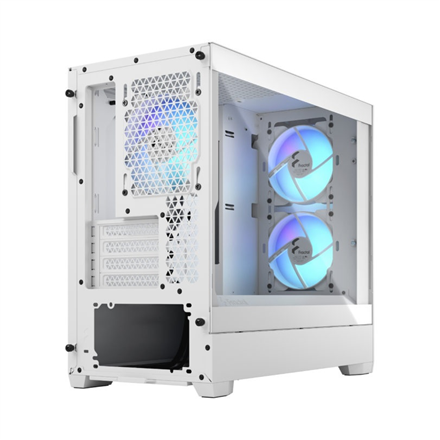 Fractal Design Pop Mini Air RGB Clear Tint Micro-ATX-Gehäuse, Tempered Glass - weiß