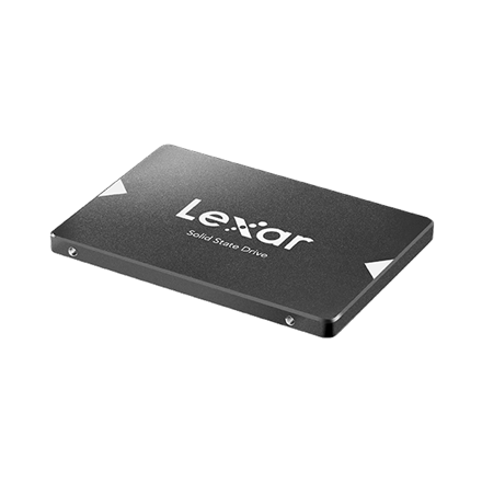 Lexar NS100 512 GB SSD form factor 2.5" SSD interface SATA III Read speed 550 MB/s