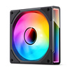 Jonsbo ZK-120BR ARGB Reverse Blade PWM Lüfter, 120mm, 3er-Pack - schwarz