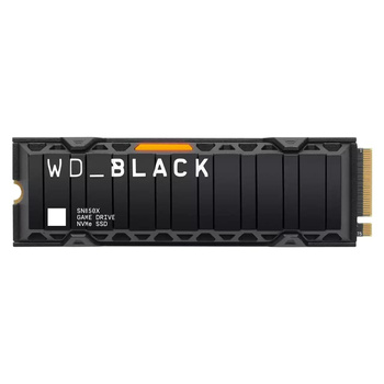 WD SSD M.2 (2280) 1TB Black Heatsink SN850X PCIe 4.0 / NVMe (Di)