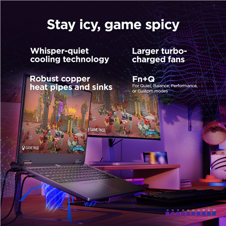 Lenovo LOQ Essential 15IRX11 | Luna Grey | 15.6 " | IPS | FHD | 1920 x 1080 pixels | Anti-glare | Intel Core i5 | i5-13450HX | 16 GB | SO-DIMM DDR5 | Solid-state drive capacity 512 GB | NVIDIA GeForce RTX 5050 | GDDR7 | 8 GB | Windows 11 Home | 802.11ax |