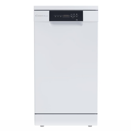 Candy Dishwasher | CDPH 2D1047W-01 | Free standing | Width 45 cm | Number of place settings 10 | Number of programs 7 | Energy efficiency class E | Display | White