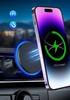 BEZPRZEWODOWY UCHWYT SAMOCHODOWY kolory RGB Z MAGNESEM MAGSAFE IPHONE 14 13