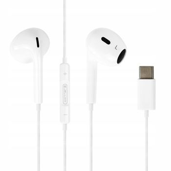 SŁUCHAWKI EAR PHONE Z USB-C DOUSZNE Z MIKROFONEM