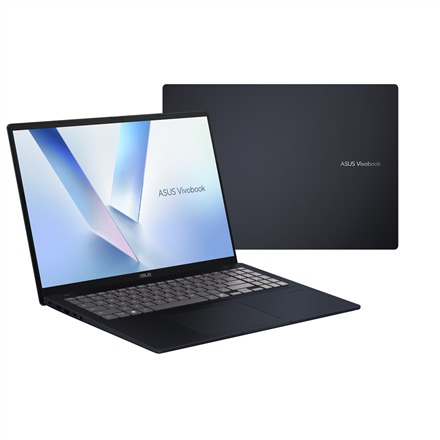 Asus Vivobook 16 X1607CA-MB045W | Quiet Blue | 16 " | IPS | WUXGA | 1920 x 1200 pixels | Anti-glare | Intel Core Ultra 5 | 225H | 16 GB | DDR5 | Solid-state drive capacity 512 GB | Intel Graphics | Windows 11 Home | 802.11ax | Bluetooth version 5.2 | Keyb