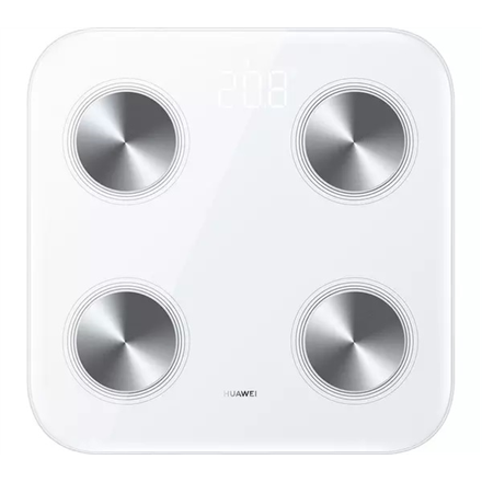 Huawei Scale 3 (Frosty White), Dobby-B19 Huawei Scale 3 Body Mass Index (BMI) measuring White