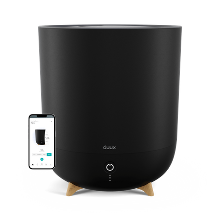 Duux Smart Humidifier Neo Water tank capacity 5 L Suitable for rooms up to 50 m² Ultrasonic Humidification capacity 500 ml/hr Black