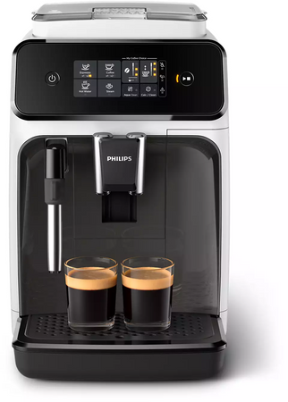 Espresso Coffee maker Series 1200 | EP1223/00 | Philips | Pump pressure 15 bar | Built-in milk frother | Fully automatic | 1500 W | White/Black