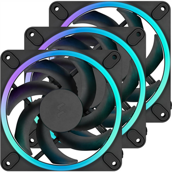 Fractal Design | Computer Fan, 3-pack | Momentum 12 RGB