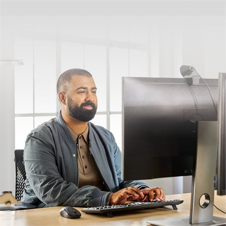 Logitech Desktop MK370 for Busi. Wireless [CH] BOLT black BT