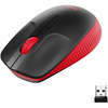 Logitech Full size Mouse M190 	Wireless Red USB