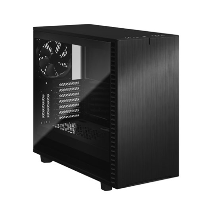 Fractal Design Define 7 Black Dark TG Mid Tower - dark tempered glass, silent, black