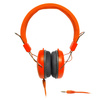 SŁUCHAWKI STEREO z mikrofonem  ART AP-60MA pomarańczowe
