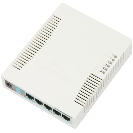 MikroTik Switch RB260GS Web managed Desktop SFP ports quantity SFP ports quantity 1 PoE ports quantity 1