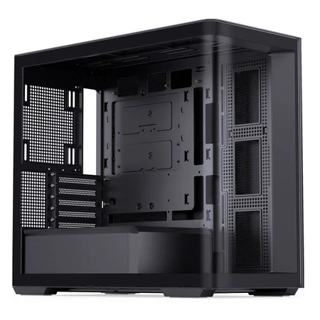 Jonsbo D300 Midi-Tower, mATX, 270 Grad, Tempered Glass - schwarz