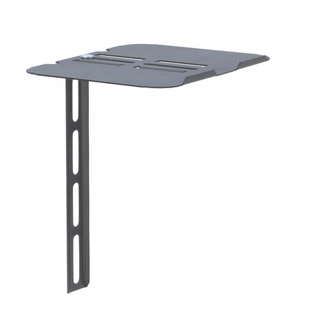 PÓŁKA ŚCIENNA na DEKODER DVB-T2, Odtwarzacz Blue-ray/DVD max 3kg D-52 ART - dualny montaż