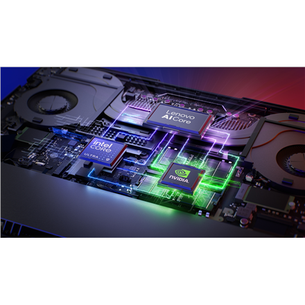 Lenovo Legion Pro 5 16IAX10H | Eclipse Black | 16 " | OLED | WQXGA | 2560 x 1600 pixels | Intel Core Ultra 9 | 275HX | 32 (2x16GB) GB | SODIMM DDR5 | Solid-state drive capacity 2000 GB | NVIDIA GeForce RTX 5070 Ti | GDDR7 | 12 GB | Windows 11 Home | 802.1