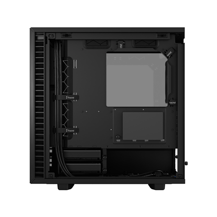 Fractal Design Define 7 Mini Side window Black TG Light Tint mATX, Mini-DTX, Mini ITX Power supply included No