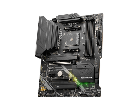 MSI | MAG B550 TOMAHAWK MAX WIFI | Processor family AMD | Processor socket AM4 | DDR4 DIMM | Memory slots 4 | Supported hard disk drive interfaces 	SATA, M.2 | Number of SATA connectors 6 | Chipset AMD B550 | ATX