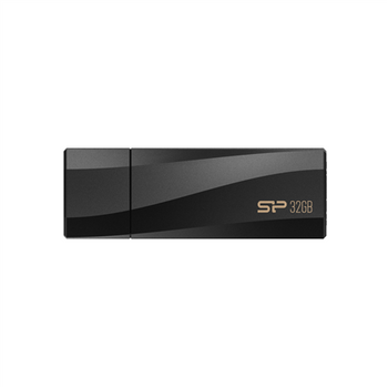 Silicon Power USB Flash Drive Blaze Series B07 32 GB, Type-A USB 3.2 Gen 1, Black