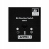 SWITCH HDMI 2.1 2x1 SPLITTER 1x2 8K DWUKIERUNKOWY