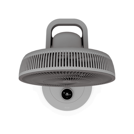 Duux | Fan | Whisper 2 | Stand Fan | Gray | Diameter 34 cm | Number of speeds 26 | Oscillation | 1.6-19 W | Remote control