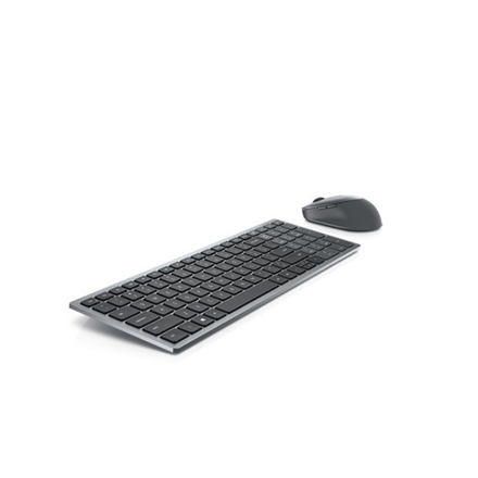 Dell Keyboard and Mouse KM7120W Keyboard and Mouse Set Wireless Batteries included NORD Wireless connection Numeric keypad Titan Gray Bluetooth