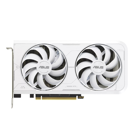 Asus DUAL-RTX3060TI-O8GD6X-WHITE NVIDIA, 8 GB, GeForce RTX 3060 TI, GDDR6X, PCI Express 4.0, HDMI ports quantity 1, Memory clock speed 19000 MHz