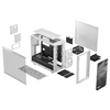 Fractal Design Meshify 2 Lite TG Clear Side window White E-ATX Power supply included No