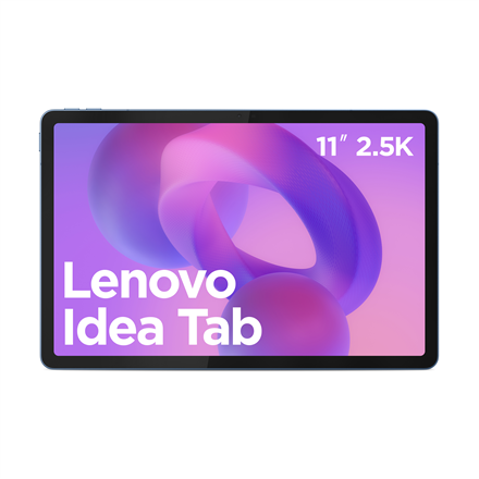 Lenovo Tab (without power adapter) | Idea Tab | 11 " | Polar Blue | IPS | 2560 x 1600 pixels | MediaTek | Dimensity 6300 | 8 GB | Soldered LPDDR4x | 128 GB | 5G | Wi-Fi | Front camera | 5 MP | Rear camera | 8 MP | Bluetooth | 5.2 | Android | 15 (OS upgrad