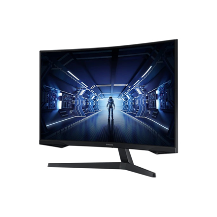 Samsung Curved Gaming Monitor LC32G55TQBUXEN 32 " VA WQHD 16:9 1 ms 300 cd/m² Black 144 Hz HDMI ports quantity 1