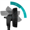 Duux Fan | Whisper Flex 2 | Stand Fan | Black | Diameter 34 cm | Number of speeds 30 | Oscillation | 2-21.5 W | Yes