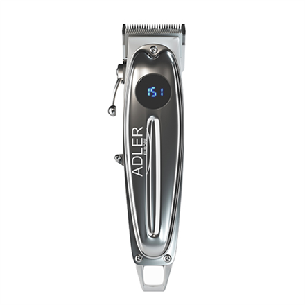 Adler Proffesional Hair clipper AD 2831 Cordless or corded Number of length steps 6 Silver