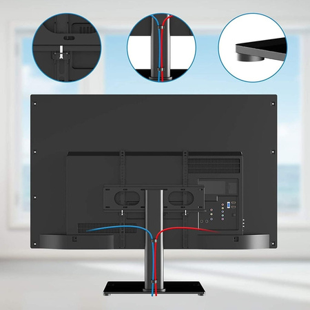 PODSTAWKA UCHWYT NOGA STOJAK POD TELEWIZOR DO MONITORA 12-44 cali VESA 400