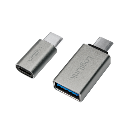Logilink USB-C to USB3.0 and Micro USB Adapter USB 3.0, Micro USB 2.0 USB 3.1 type-C